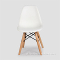 Jadalnia Drewniane Nogi Plastic Shell Chair
